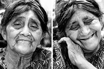 Nhiếp ảnh gia chụp lại phản ứng của phụ nữ trước và sau khi được khen xinh đẹp, tạo nên bộ ảnh giản dị mà đầy ý nghĩa