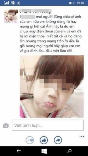 Bé gái lớp 5 kêu cứu vì bị phát tán ảnh nóng trên facebook | Thế ...